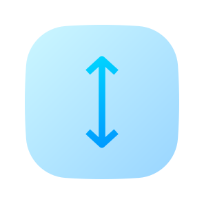 Resize, Vertical, Arrows, Vertical Arrow, Double Arrow, Resize Option icon
