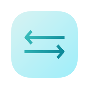 Transfer, Transaction, Trading, Exchange, Currency, Arrows icon