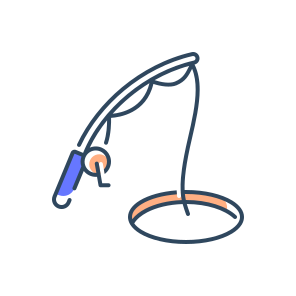 Ice Fishing, Winter, Ice, Fishing, Snow, Nature, Lake, Cold, Frozen, Hole, Rod icon