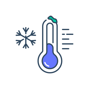 Thermometer, Winter, Cold, Temperature, Freezing, Weather, Snow, Climate, Chill, Measurement, Gauge icon