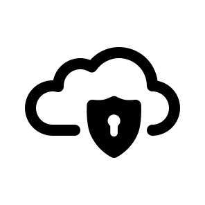 Cloud Security, Internet, Technology, Network, Storage, Server, Computing, Database, Protection, Cencryption icon