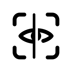 Eye Scan, Security, Iris, Digital, Biometric, Recognition, Identification, Authentication, Face, Identity icon