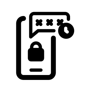 Otp, Protection, Password, Login, Authentication, Access, Verification, Account, Smartphone, Fa icon