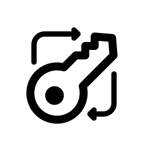 Reset Password, Key, Login, Privacy, Reset, Lock, Secure, Verification, Account, Authentication icon