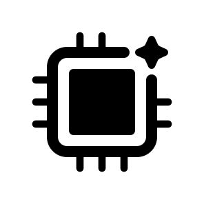 Chipset, Processor, Cpu, Microchip, Circuit, Hardware, Semiconductor, Motherboard, Technology, Silicon icon