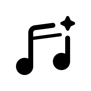 Music, Note, Ai, Sound, Technology, Audio, Digital, Innovation, Composition, Melody icon
