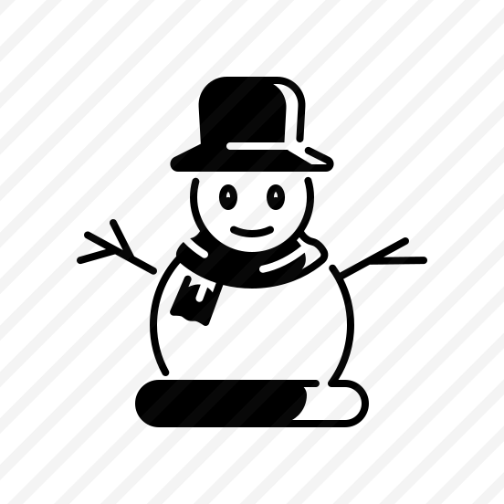 Snowman, Winter, Cold, Snow, Frozen, Holiday, Christmas, Ice, Cartoon, Cute, Character preview