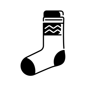 Sock, Clothing, Warm, Winter, Cozy, Wool, Knit, Apparel, Footwear, Comfort, Accessory icon