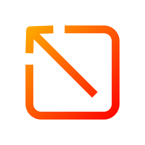 Maximize, Share, Redirect, Open, Arrow, Up Left icon