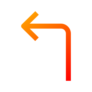 Turn Left, Navigate, Turn, Direction, Left, Arrow icon