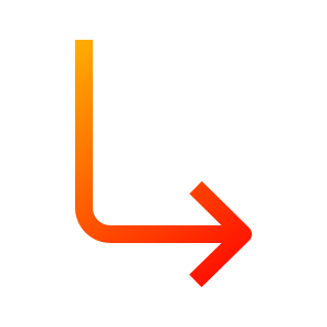 Turn Right, Turn Down, Bottom Right, Down Right, Direction, Arrow icon