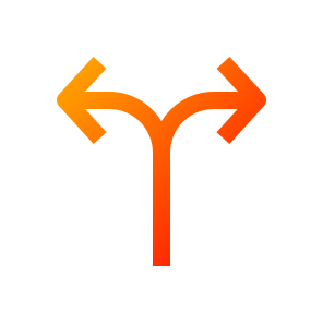 Two Arrows, Two Way, Left Right, Arrow, Arrows, Two Arrow icon
