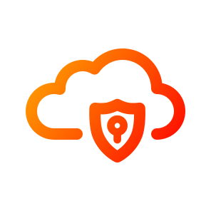 Cloud Security, Internet, Technology, Network, Storage, Server, Computing, Database, Protection, Cencryption icon
