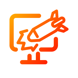 Ddos, Attack, Network, Cyber, Hacker, Web, Encryption, Ddos Attack, Cybersecurity icon