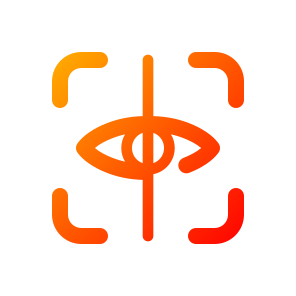 Eye Scan, Security, Iris, Digital, Biometric, Recognition, Identification, Authentication, Face, Identity icon