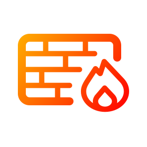 Firewall, Network, Security, Safety, Protection, Cyber, Privacy,  Server, Encryption, Safe icon