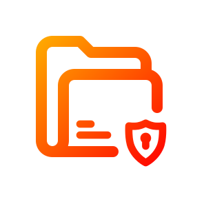Folder, Data, Security, File, Access, Document, Storage,archive, Protection, Lock icon
