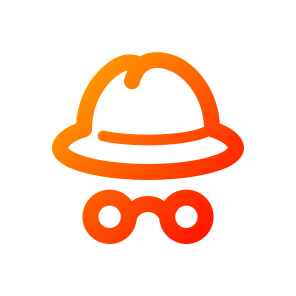 Incognito, Anonymous, Secret, Hacker, Spy, Isolated, Security, Hat, Detective, Private icon