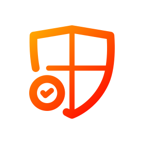 Shield, Security, Protection, Badge, Secure, Safe, Antivirus, Check, Insurance icon