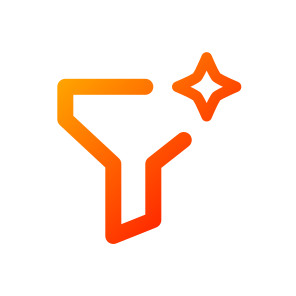 Filter, Funnel, Ai, Settings, Adjustment, Control, Analytics, Process, Diagram icon