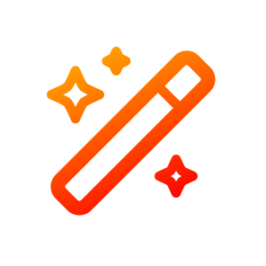 Magic Wand, Sparkle, Star, Fairy, Tool, Fantasy, Glow, Enchantment, Illusion, Shine icon