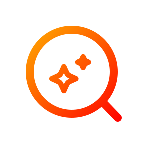 Search, Ai, Magnifying Glass, Technology, Digital, Data, Innovation, Research, Analysis, Discovery icon