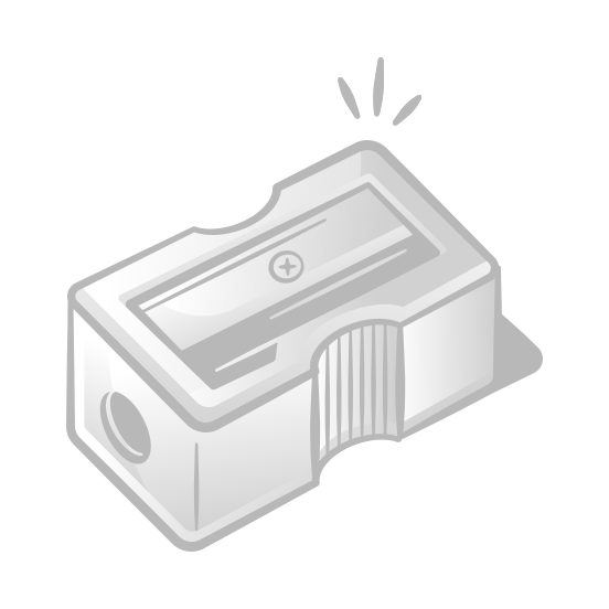 Pencil Sharpener, Stationery, School, Education, Tool, Learning, Study, Office, Supplies illustration