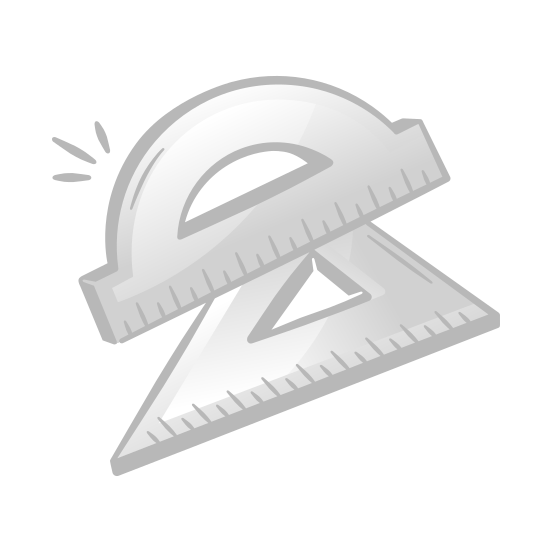 Ruler, Protractor, Triangle Ruler, Geometry, Measurement, Math, Drawing, Education, School, Tools illustration