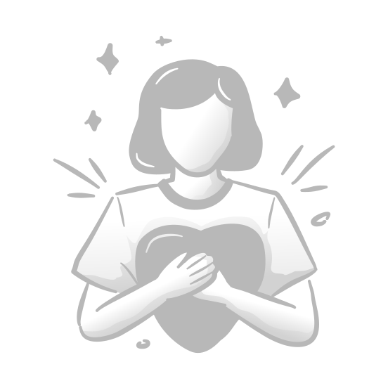 Self Love, Love, Woman, Happy, Wellness, Heart, Health, Female, Mindfulness, Positive, Mental Health illustration