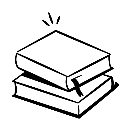 Books, Education, Learning, Knowledge, Study, Reading, Library, Literature, School illustration