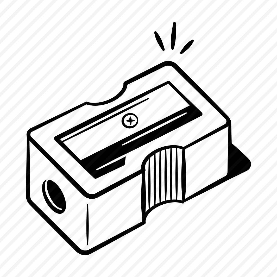 Pencil Sharpener, Stationery, School, Education, Tool, Learning, Study, Office, Supplies preview