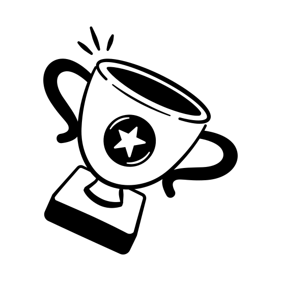 Trophy, Award, Achievement, Winner, Success, Prize, Victory, Champion, Reward, Competition illustration