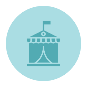 Circus, Circus Tent, Cultures, Entertainment, Tent icon