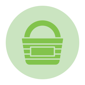 Picnic, Basket, Nutrition, Food icon