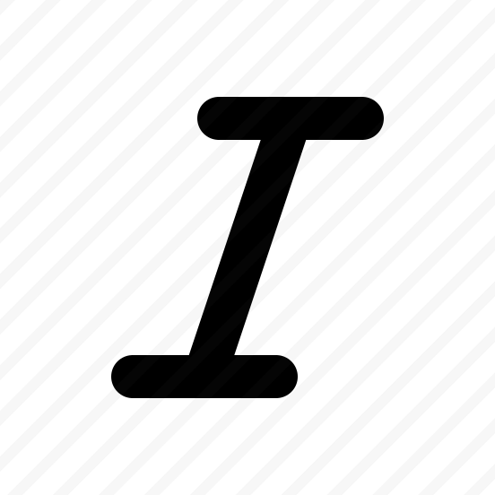 Text Italic Bold preview