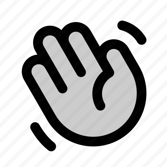 Hand Waving Duotone preview