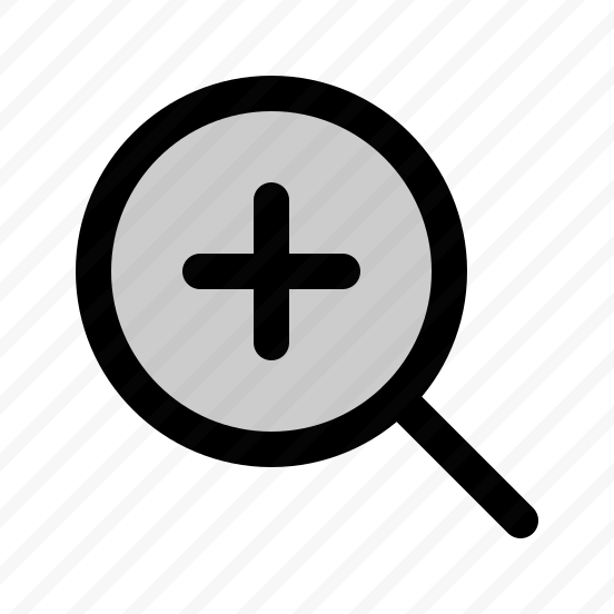 Magnifying Glass Plus Duotone preview