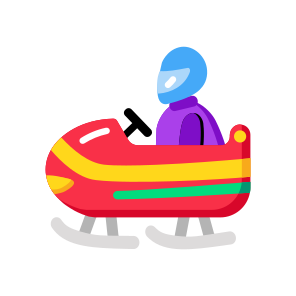 Bobsleigh icon