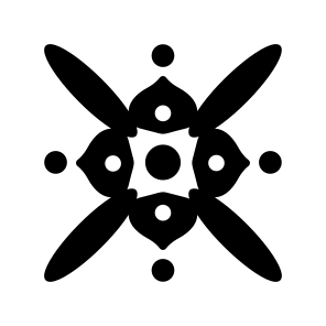 Abstract Blossom icon