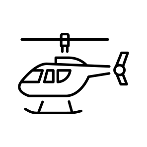 Helicopter icon