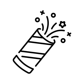 Confetti icon