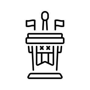 Speech Podium icon