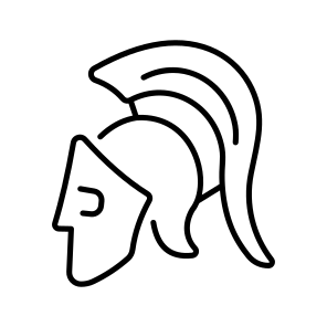 Greek Helmet icon