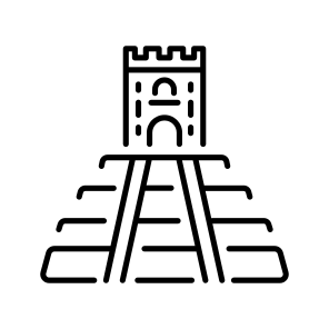 Step Pyramid icon