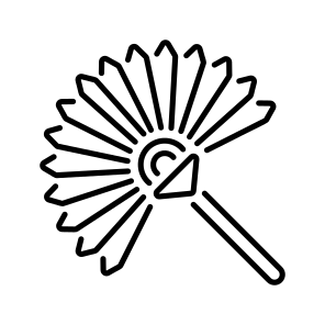 Traditional Handfan icon