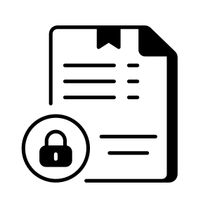 Confidential Data icon