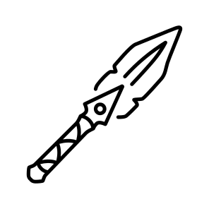 Spear icon