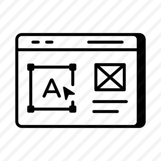 Web Wireframe preview