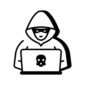 Cybercrime icon