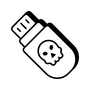 Malware Usb icon
